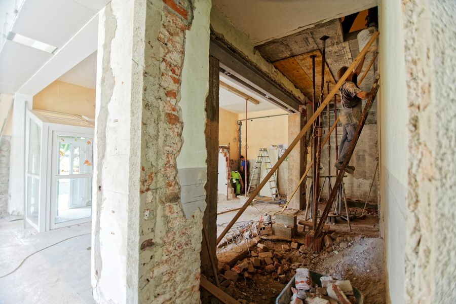 Le chantier avant travaux